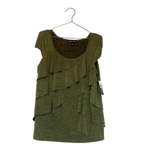 I.N Studio Sleeveless Layered Blouse - Size XL - New